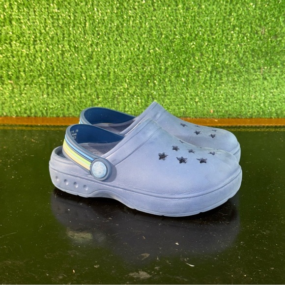 Blue Croc Style Shoe Preschool Kids Size 11C - Picture 1 of 6